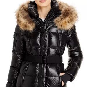 SAM. Infinity Fur Trimmed Down Coat